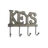 Handcrafted Cast Iron - Cast Iron Keys Hooks 8