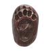 Bear Track Right Foot Rubbed Bronze Snap Set 1-1/4 1265-100
