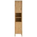 Hochschrank HOME AFFAIRE "Tina" Schränke Gr. B/H/T: 31,5 cm x 171 cm x 28 cm, 2 St., beige (natur) Bad-Hochschränke