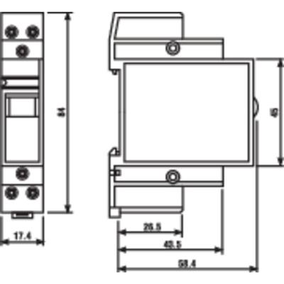 22.21.9.024.4000 Industrierelais Nennspannung: 24 v/dc Schaltstrom (max.): 20 a 1 Schließer - Finder