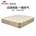 Natureifa-Matelas Gonflable Portable en PVC Pompe à Air spatirée Coussin de Couchage Camping en