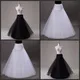 Jupon en Tulle Noir ou Blanc pour Robe de Mariée Longue Crinoline Sous-Jupe pour Fille