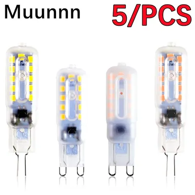 Ampoules LED G9 épis de maïs 5W 3W lumière LED SMD2835 blanc chaud/blanc froid Capsule 220v