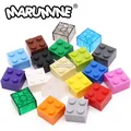 Marumine – blocs de construction de tour MOC pour enfants 2x2 jeu de briques classiques à monter