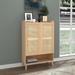 Free Standing Storage Cabinet Console Sideboard Table Living Room Entryway Kitchen Organizer