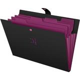 Plastic Expanding File Folder 7 Pocket A4 Letter Size Accordion Folder Paper Organizer for Office Business Use