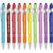 Adifare 10 Pcs Ballpoint Pen Set with Motivational Quotes 0.5 mm Inspirational Ballpoint Pen Bright Color Metal Motivational Pen For Office School Teacher Student
