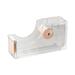 Sorrowso Acrylic Clear Office Desktop Tape Dispenser Tape Holder Gold Rose Gold for Office School Supplies