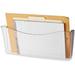 Rubbermaid Unbreakable Single Pocket Wall File Legal Size Clear (65980ROS)