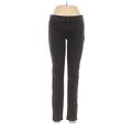 Black Market Jeggings - Mid/Reg Rise: Black Bottoms - Women's Size 6 - Black Wash