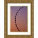 Cederberg Marcus 17x24 Gold Ornate Wood Framed with Double Matting Museum Art Print Titled - Ferris wheel