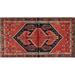 Ahgly Company Indoor Rectangle Traditional Red Persian Area Rugs 4 x 6