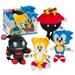 4 PCS Sonic The Hedgehog Plush- 9 - EGGMAN DARK CHAO SONIC & TAILS 4 Assortments