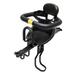 Oukaning Portable Bicycle Front Mounted Baby Seat Child Bicycle Safety Seat + Foot Pedal