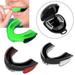 Anvazise Wear-resistant Sports Mouth Guard Teeth Protector for Boxing Karate Taekwondo Black