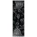 SAFAVIEH Adirondack Hortense Floral Runner Rug Black/Silver 2 6 x 18