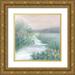 Swatland Sally 15x15 Gold Ornate Wood Framed with Double Matting Museum Art Print Titled - Misty Morning