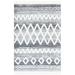 SAFAVIEH Moroccan Tassel Shag MTS626F Grey / Ivory Rug