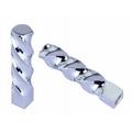 Lowrider Chrome Twisted Bike Pegs 26t W=1/2 L=3 . Sold as a Pair. Bike Part Bicycle Part Bike Accessory Bicycle Part
