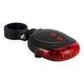 ROBOT-GXG Light Bike LED Tail Lamp Adjustable Bicycle Warning Night Light Cycling Rear Flash Lamp Type 1