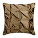 Chair Cushion Cover Decorative Beige 24 x24 (60x60 cm) Euro Sham Covers Satin Textured & Knotted European Shams Solid Color Pattern Modern Style - Satin Days