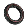For Electric Scooter Tire 8.5X2 Inner Tube Millet Wear Color Solid Tire Electric Scooter Rubber Tire Red