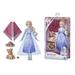 Disney Frozen 2 Elsa Doll with Baby Reindeer Fashion Doll Accessories for Kids 3 Years Old and Up