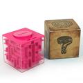 Leeten Money Maze Bank Coin Storage Box Puzzle Toys for Kids Great Money Gift Holder Box Fun Maze Puzzle Games for Children and Adults Pink