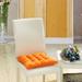 TUTUnaumb 2022 Winter Fashion Household Indoor Outdoor Garden Patio Home Kitchen Office Chair Seat Cushion Pads Orange -Orange