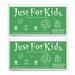 Hero Arts HOAAF482-2 Jumbo Just for Kids Stamp Pad Green - Pack of 2