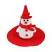 Mightlink Pet Headgear Pet Christmas Hat Adjustable Ultra-Light Vibrant Color Easy-wearing Dress Up Non-woven Fabric Xmas Tree Elk Style Dog Cat Cosplay Xmas Hat Pet Supplies