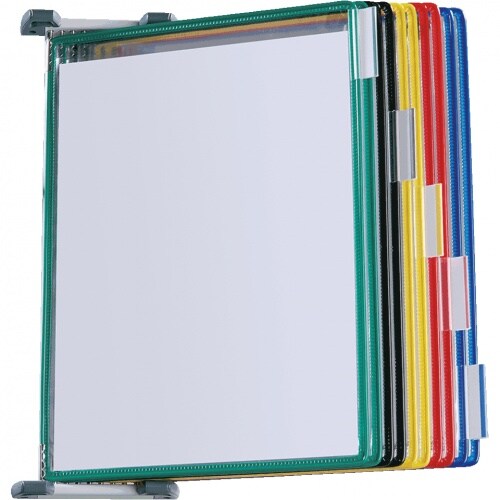 tarifold Wandelement, 10 Sichttafeln, sortiert, A4, 5 Aufsteckreiter, 4 Anschlagbügel Image