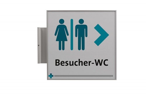 MADRID Silver Line Fahnenschild 212, Format: 212,5x212,5mm Image