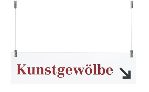 GALERIE Deckenhänger, ESG, 15 x 60 cm, einscheibig Image