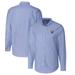Men's Cutter & Buck Powder Blue Illinois Fighting Illini Vault Stretch Oxford Long Sleeve Button-Down Shirt