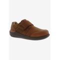 Wide Width Men's Marshall Hook & Eye Casual Shoes by Drew in Camel Leather (Size 13 W)