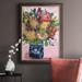 Red Barrel Studio® Bouquet In A Vase II Premium Framed Canvas- Ready To Hang Canvas, Solid Wood in White | 36" H x 24" W x 2.5" D | Wayfair