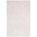 White 120 x 96 x 0.39 in Indoor Area Rug - Charlton Home® Batel Solid Color Handmade Area Rug in Silk/Wool | 120 H x 96 W x 0.39 D in | Wayfair