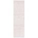 White 96 x 27 x 0.39 in Indoor Area Rug - Charlton Home® Batel Solid Color Handmade Area Rug in Silk/Wool | 96 H x 27 W x 0.39 D in | Wayfair