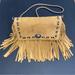 Coach Bags | Coach Women's Suede Fringe Dinky 1941 Limited Edition, Crossbody/Clutch Bag | Color: Tan | Size: Os