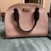 Kate Spade Bags | Kate Spade Pink And Black Leather Dome Purse | Color: Black/Pink | Size: Os