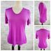 Athleta Tops | Athleta Fushia Athletic Top Size Small Euc | Color: Pink | Size: S