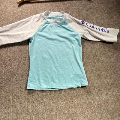 Columbia Shirts & Tops | Columbia Kids Omni-Shade Sun Protection Size Xs | Color: Red/White | Size: 6b