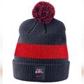 Nike Accessories | Nike Usa Hockey Knit Cuffed Pom Beanie | Color: Blue/Red | Size: Os