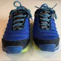 Columbia Shoes | Columbia Waterproof, Omni-Grip Hiking Shoes - Blue, Gray And Black | Color: Blue/Gray | Size: 2b