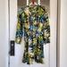 J. Crew Dresses | J.Crew 100% Silk Floral Print Dress, Sz Xs | Color: Blue/Yellow | Size: Xs