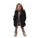 Winter Savings Clearance! Suokom Cute Toddler Kids Girls Fleece Jacket Coat Fall Winter Warm Coat Outerwear Jacket Baby Sweater Girls Outerwear Jackets & Coats Black