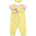 Disney Princess Belle Newborn Baby Girls Snap Sleeveless Romper & Headband Princess Belle 6-9 Months