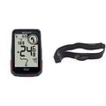 SIGMA SPORT ROX 4.0 Black | Fahrradcomputer kabellos GPS & Navigation inkl. GPS Halterung & Brustgurt R1 Duo Herzfrequenz Sender (ANT+/Bluetooth Smart) inkl. COMFORTEX+| Schwarz