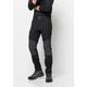 Softshellhose JACK WOLFSKIN "ZIEGSPITZ PANTS M" Gr. 48, Normalgrößen, schwarz (black) Herren Hosen Softshellhosen